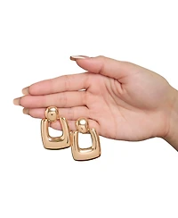 Bcbg Retro Rectangle Drop Earrings