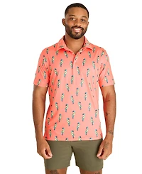 Chubbies Men's The Talk Of Tropics Performance Polo Shirt