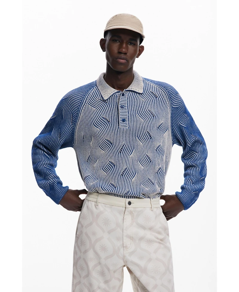 Desigual Men's Bermuda with sun borders