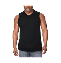 KingSize Men's Big & Tall Shaker Knit V-Neck Sweater Vest
