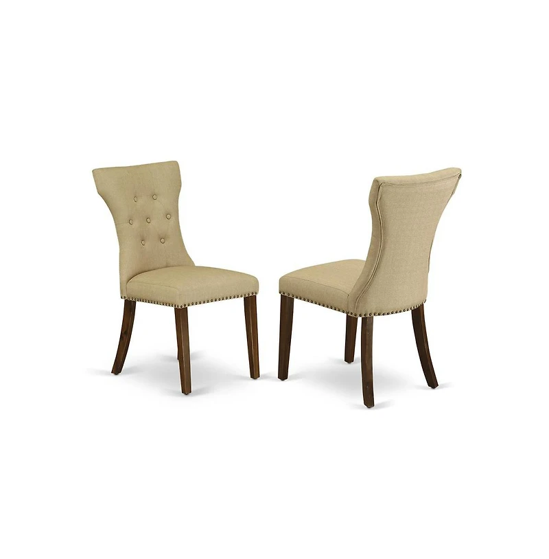 East West Furniture Dining Room Set Natural
