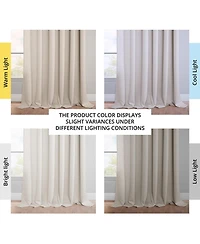 Half Price Drapes Extra Wide Room Darkening Curtain