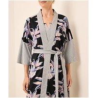 Pact Organic Cotton Staycation Short Robe