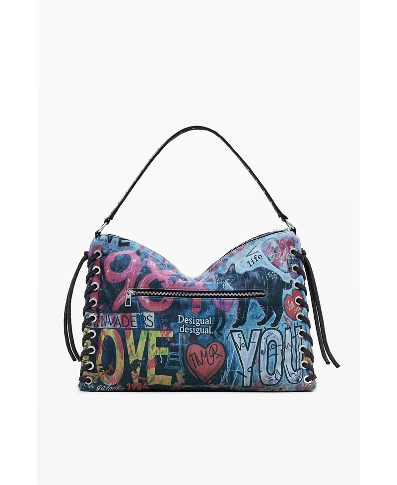 Desigual Women's Large graffiti bag