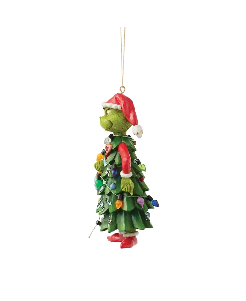 Jim Shore Grinch Dressed as Tree Ornament