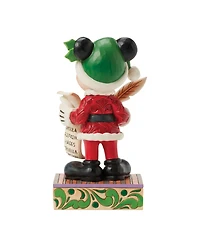 Jim Shore Santa Mickey with List Figurine