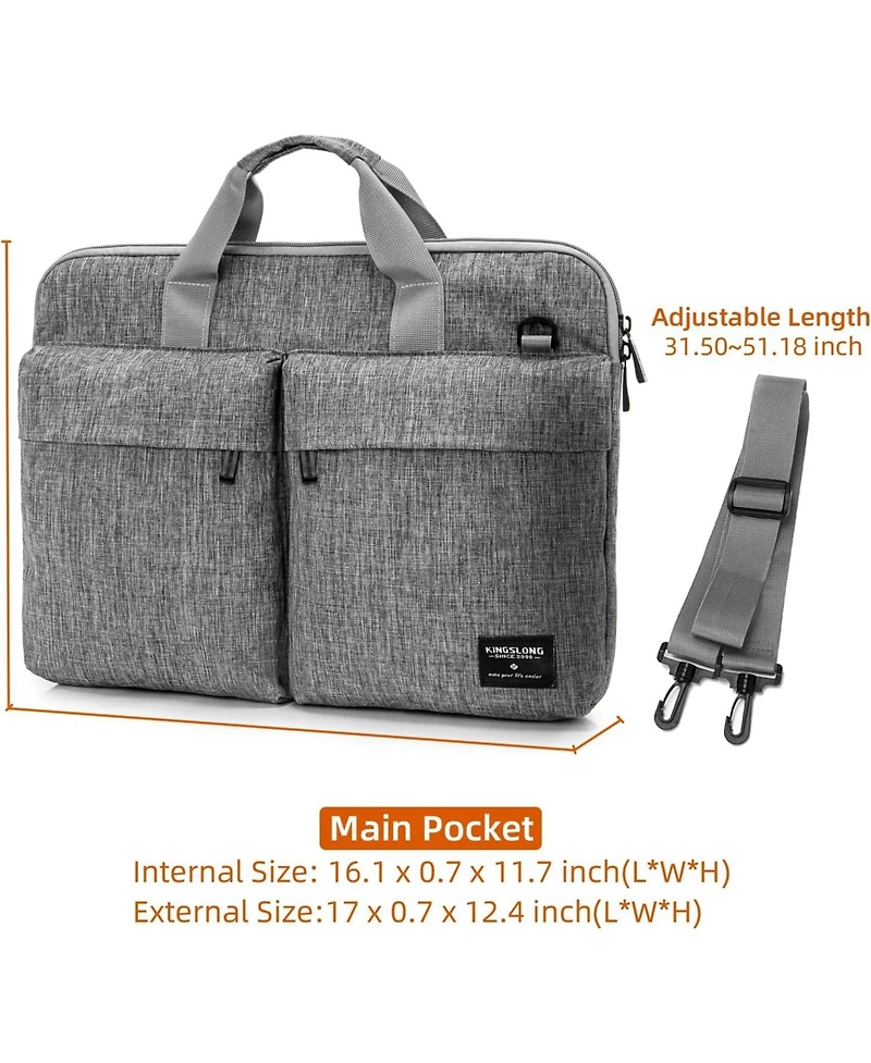 15.6 inch Laptop Shoulder Bag, Slim Shockproof Computer Sleeve Notebook Ultrabooks Carrying Case Handbag Cover Fit for Acer Asus Dell Lenovo Hp Toshib