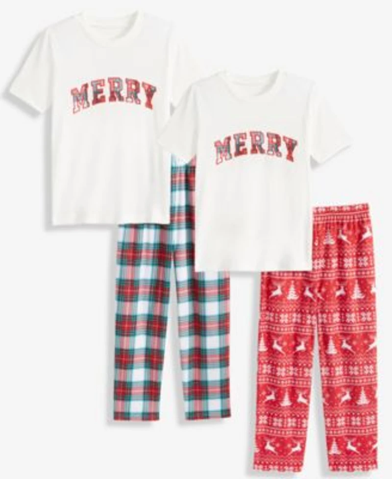 Holiday Lane Kids 2t 16 Pajama Pants Macys Exclusive