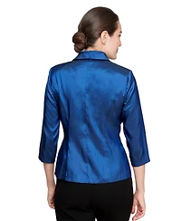 Alex Evenings Women's Collar and Decorative Top