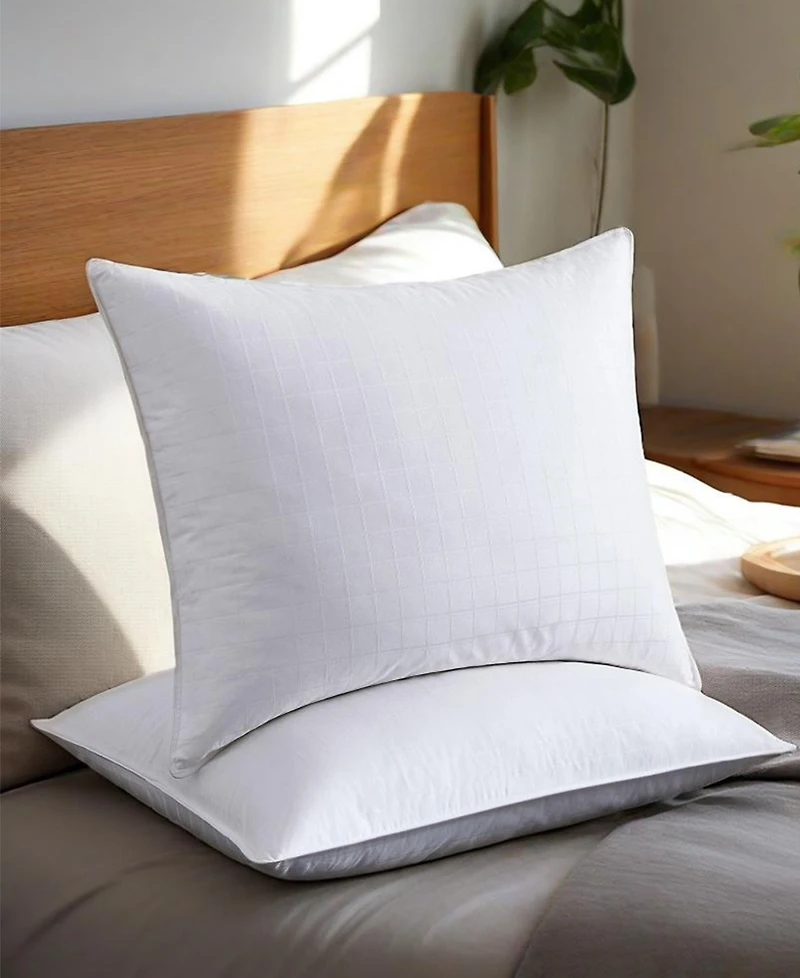 Unikome Goose Down and Feather 2-Pack Pillows