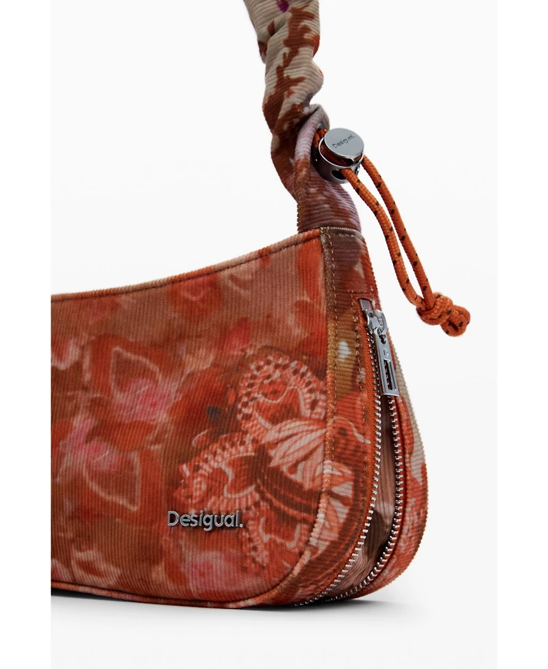 Desigual Women's Medium floral texture crossbody bag