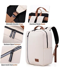 Laptop Backpack, Durable Lightweight Travel Backpack Featuring Spacious Main Laptop Compartment, Functionality for Travel, School, Daily Use