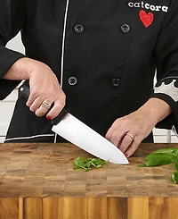 Cat Cora Cutlery-Pro 3-Piece Soft-Grip Handle Chefs Knives Set