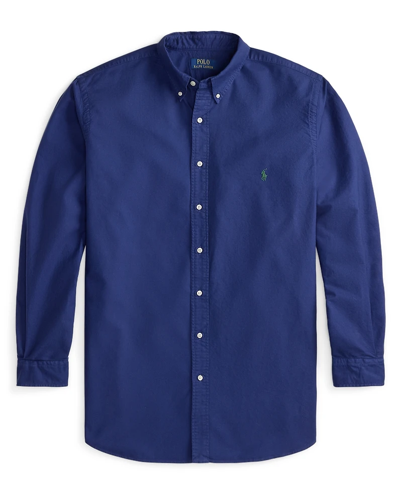 Polo Ralph Lauren Men's Big & Tall Garment-Dyed Oxford Shirt