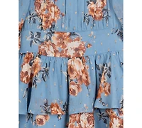 Rare Editions Big Girls 2-Piece Chiffon Bow and Dress Set
