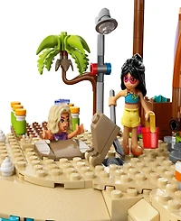 Lego Friends Family Vacation Beach Resort 42673 Toy Building Set, 1140 Pieces