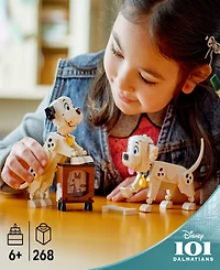 Lego Disney Lucky and Penny 101 Dalmatians Puppies 43271 Toy Building Set, 268 Pieces