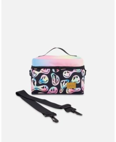 Deux Par Deux Girl Lunch Box Smiley Face Girl Toddlerchild
