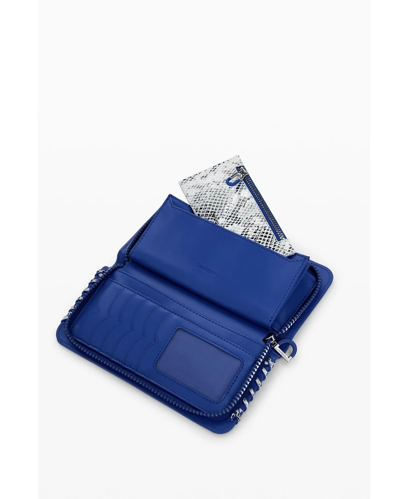 Desigual Women's Large wallet with side stitching