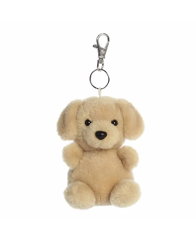 Aurora Mini Sunny Lab Palm Pals Adorable Clip-On Brown 4"