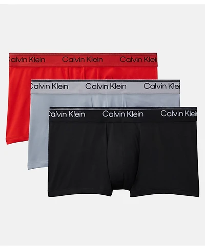 Calvin Klein Men's 3-Pack Low Rise Trunk