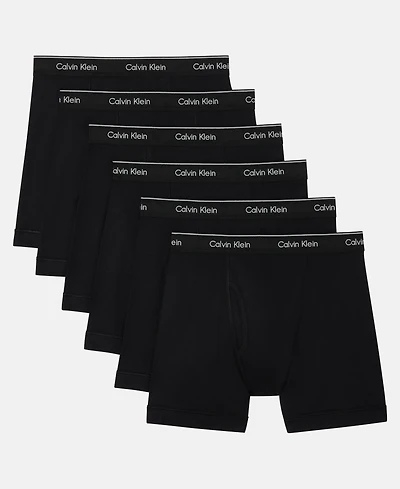 Calvin Klein Men's 5+1 Bonus Pack Classic Cotton Boxer Bries