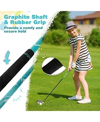 Akiudex 11-13 Years Junior Golf Club Set with Stand Bag and Headcovers