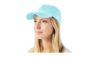Multijoy Baseball Dad Hat Women Men Blank Washed Low Profile Cotton and Denim Upf 50+ Running Golf Cap