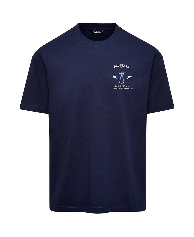 Eastside Golf Men's Navy Atlanta Braves 2025 Mlb All-Star Game Stadium T-Shirt