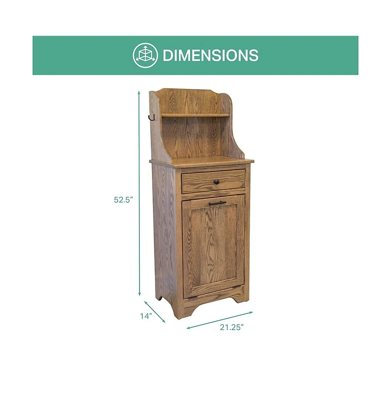 American Furniture Classics Multi Purpose Pet Cabinet With Tilt Out