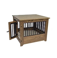 American Furniture Classics Pet Cabinet With Powder Coated Aluminum Grates & Pad