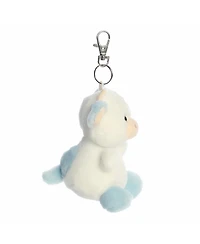 Aurora Mini Skyla Blueberry Cow Palm Pals Adorable Clip-On Blue 4