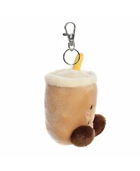 Aurora Mini Milky Tea Boba Palm Pals Adorable Clip-On Brown 4"