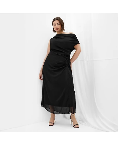 City Chic Plus Vivid Maxi Dress