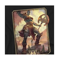 Logovision Men's Dungeons And Barbarian Key Art T-Shirt