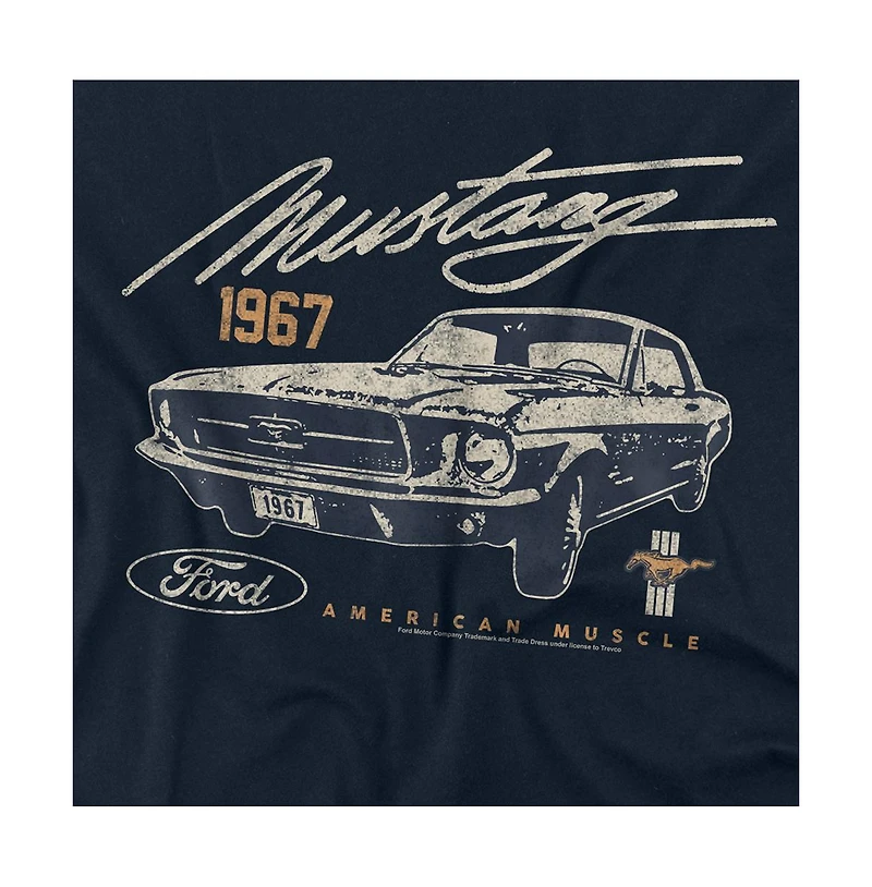 Logovision Men's American Muscle Dark T-Shirt