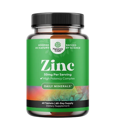 Nature's Craft Zinc Advanced Complex Supplement, Nature's Craft, 60 Tablets