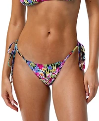 Beach Bunny Swimwear Women's Skimpy Tie Side Bikini Bottom