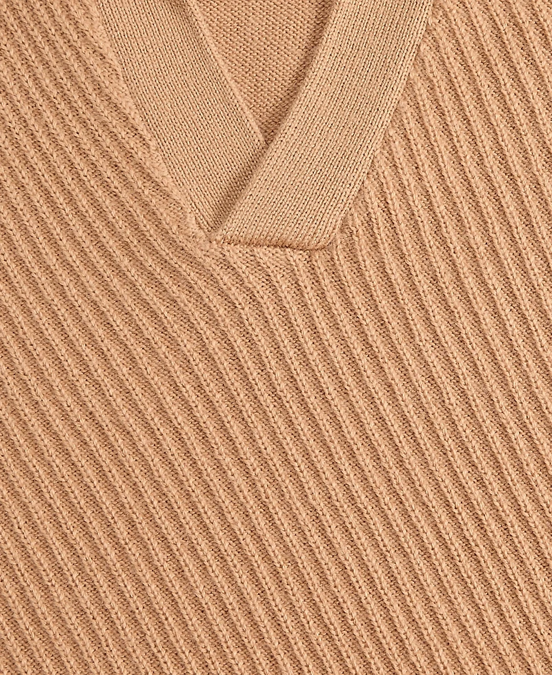 Alfani Men's Long Sleeve Textured Polo Sweater, Macy's Exclusive