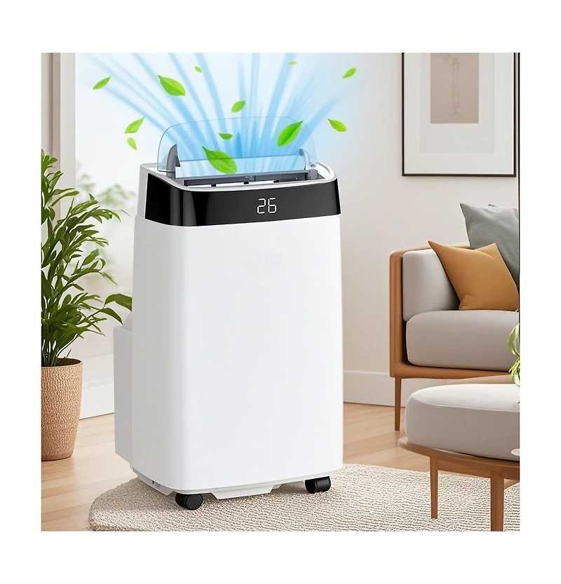 Gaomon 10,000 Btu Portable Air Conditioner - 3-in-1 Cooling, Fan & Dehumidifier, Includes Window Kit, Exhaust Hose, 24H Timer, Cools 450 Sq. Ft