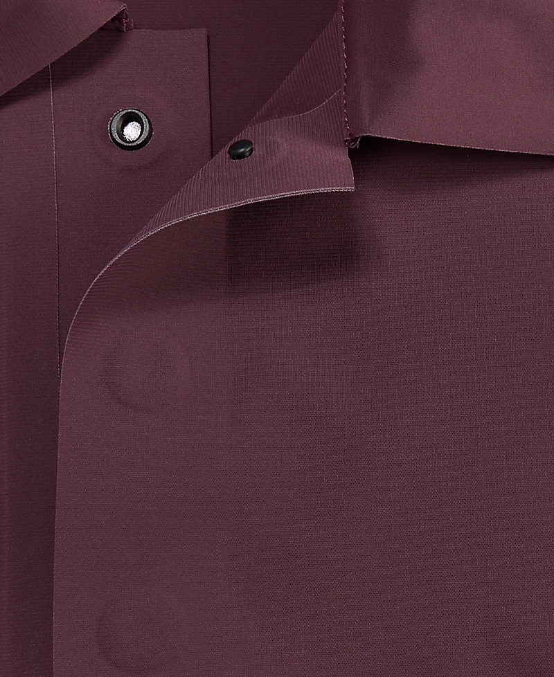 Alfani Men's Laser Cut Short Sleeve Performance Polo Shirt, Exclusively at Macy's