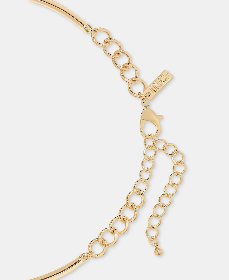 I.n.c. International Concepts Structured Collar Necklace, 15-1/2" + 3" extender, Macy's Exclusive