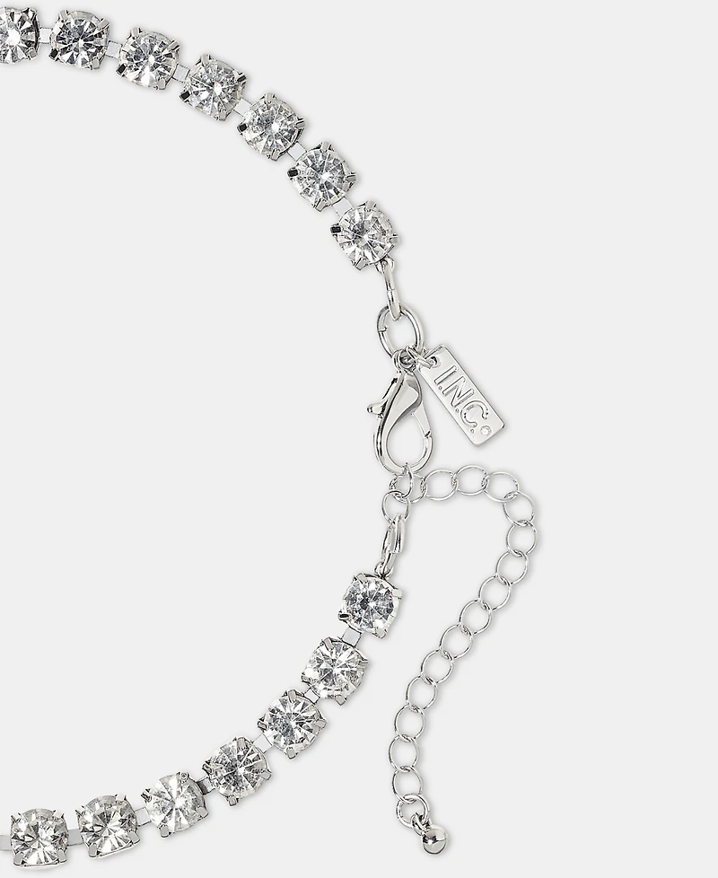 I.n.c. International Concepts Crystal Lariat Necklace, 22-1/2" + 3" extender, Macy's Exclusive