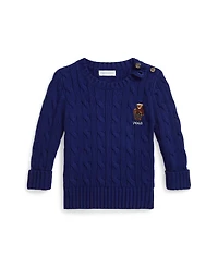Polo Ralph Lauren Baby Boys Cable-Knit Cotton Sweater