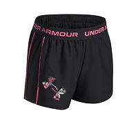 Under Armour Big Girls Tech Play Up Logo Shorts