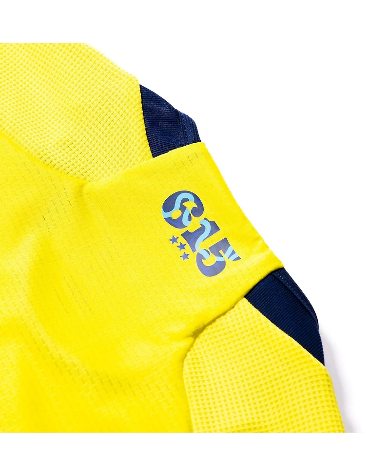 Adidas Men's Sam Surridge Yellow Nashville Sc 2024 The 615 Kit Authentic Player Jersey