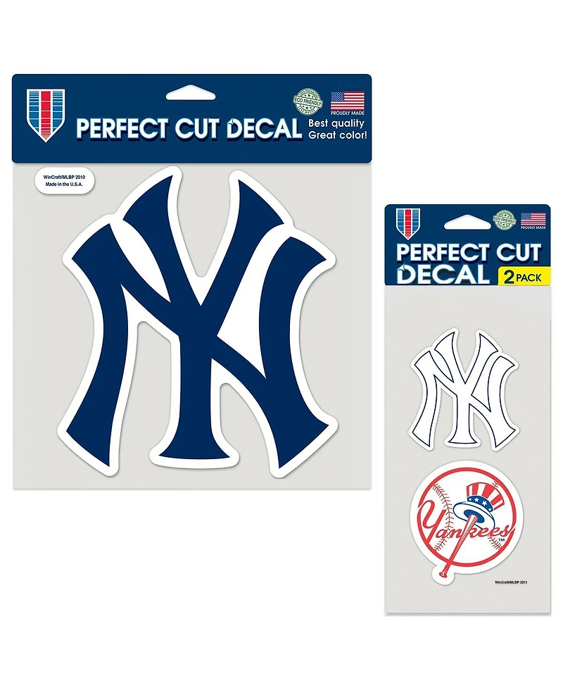 Wincraft New York Yankees Perfect Cut Decal, Set of 2