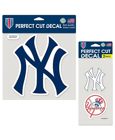 Wincraft New York Yankees Perfect Cut Decal, Set of 2