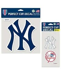 Wincraft New York Yankees Perfect Cut Decal, Set of 2