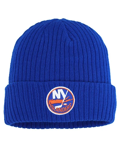 Fanatics Men's Royal New York Islanders Logo Cuffed Knit Hat